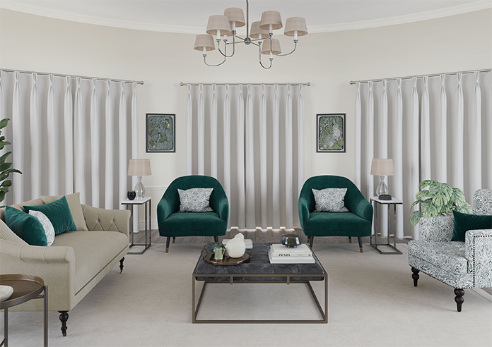 Stockholm, Snow - Made to Measure Curtains - Image 7